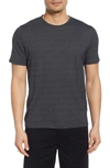 Theory Men's Gamma Jacquard Short-sleeve Tee In Black/white