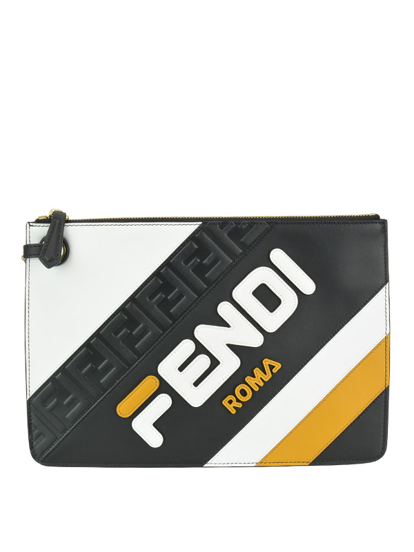 fendi roma clutch