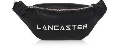 Lancaster Street Black Belt Bag In Noir