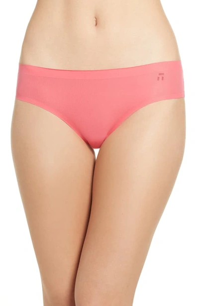 Tommy John Air Cheeky Bikini In Rouge Red