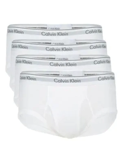 Calvin Klein 4-pack Cotton Briefs In White
