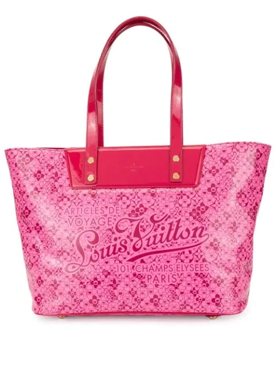 Pre-owned Louis Vuitton  Cosmic Pm Tote Bag In Pink