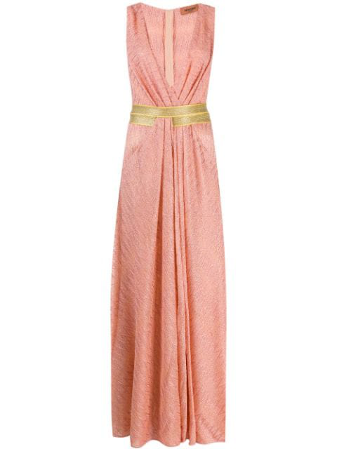 Missoni Sleeveless Maxi Dress - Pink | ModeSens