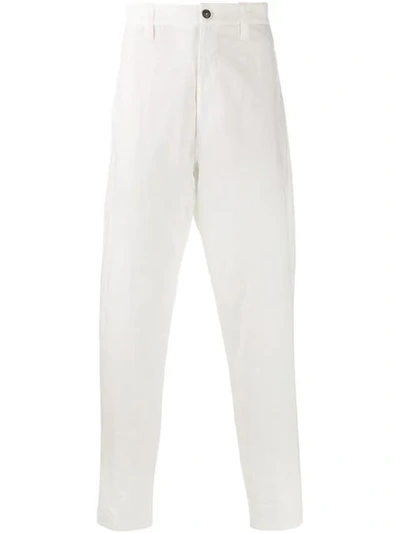 Ann Demeulemeester Francis Trousers In White