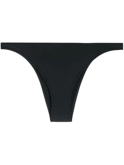 Solid & Striped Harley Bikini Bottoms In Black