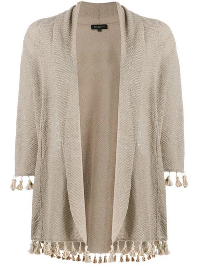 Antonelli Tassel Jacket In Neutrals