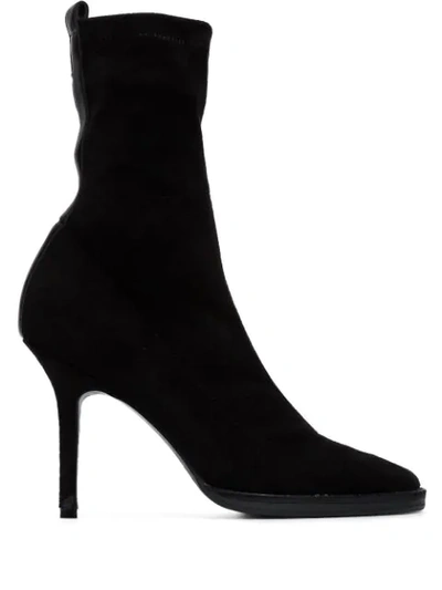 Haider Ackermann Black 105 Suede Ankle Boots