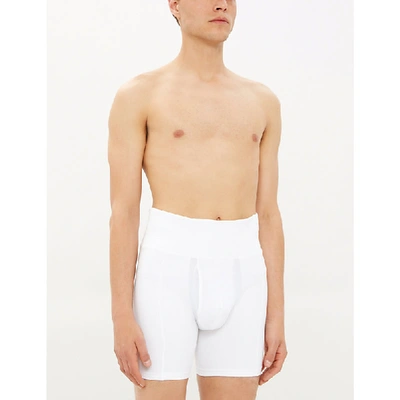 Spanx Slim-waist Boxer Briefs In Nero | ModeSens