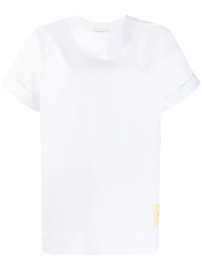 Calvin Klein Round Neck T-shirt In White