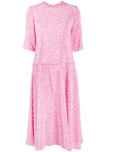 Marni Kleid Mit Print - Rosa In Pink