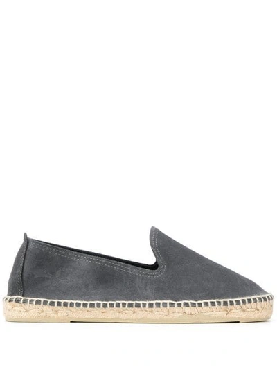 Manebi Classic Espadrilles In Grey