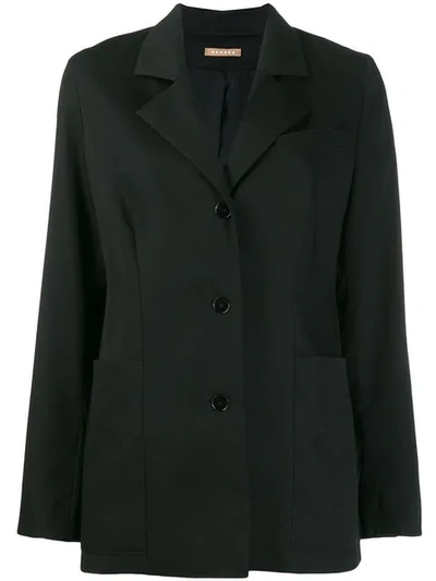 Nehera Soft Blazer Jacket In Black