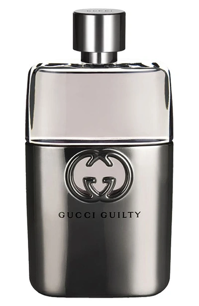 Gucci Guilty Men's Pour Homme Eau De Toilette Spray, 1.6 Oz. In Black