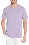 Tommy Bahama Tropicool Paradise V-neck T-shirt In Violet Tulip