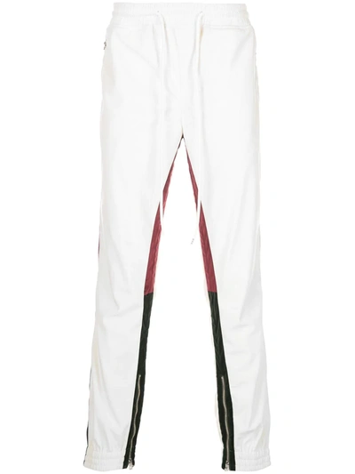 God's Masterful Children Retro Tapered Trousers In White