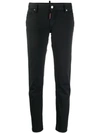 Dsquared2 Twist Jeans In Black