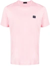 Paul & Shark Organic Cotton T-shirt In Pink & Purple