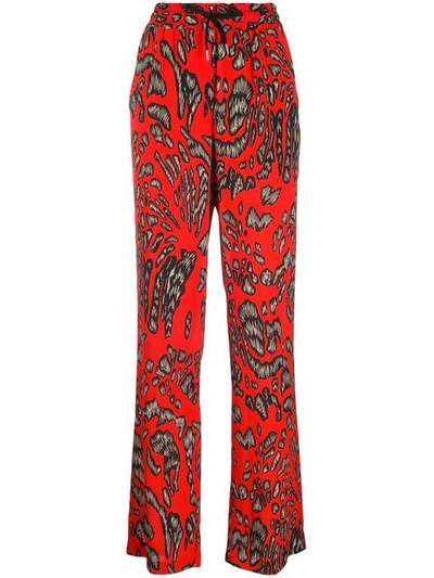 Barbara Bui Flared Trousers In Red