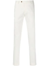Corneliani Slim-fit Trousers - White