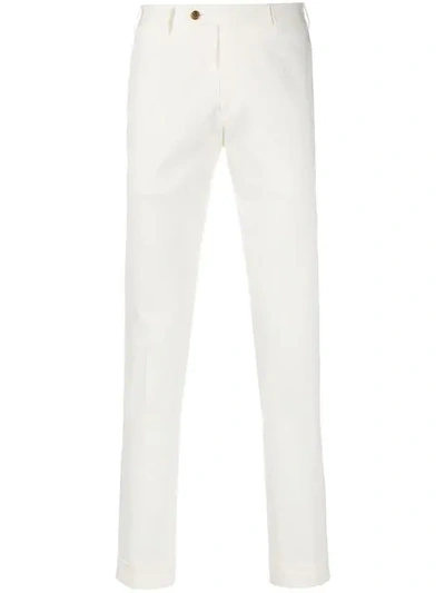 Corneliani Slim-fit Trousers - White