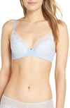 Natori Flora Contour Underwire Bra In Cloud/ Mink