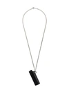 Ambush Contrast Pendant Necklace - Black