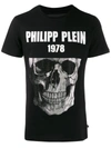 Philipp Plein Skull T-shirt In Black