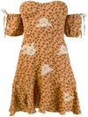 Chiara Ferragni Short Dresses In Brown