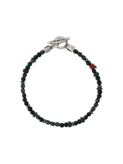 Andrea D'amico Small Stones Bracelet - Black