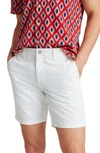 Bonobos Stretch Washed Chino 7-inch Shorts In Bright White