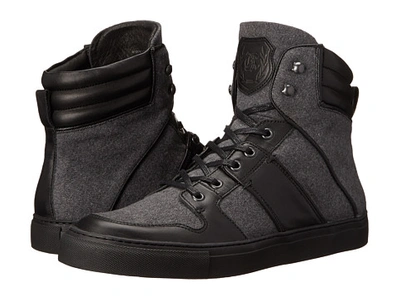 The Kooples Sport Leather And Flannel Sneaker | ModeSens