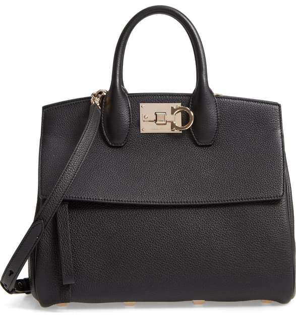 salvatore ferragamo studio top handle bag