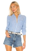 Rails Charli Shirt In St. Germain Stripe