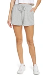 Alo Yoga Dreamy French Terry Shorts In Athletic Heather Grey