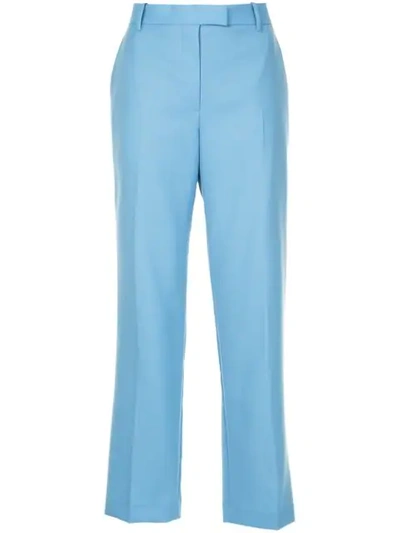 The Row Lada Trousers In Blue