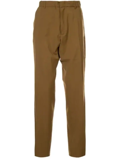 N°21 Relaxed Trousers In Brown