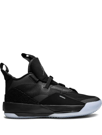 Jordan Air  33 Sneakers In Black