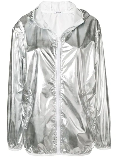 P.a.r.o.s.h Parking Jacket In Silver