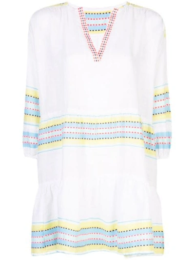 Lemlem Welela Popover Dress In White