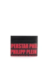 Philipp Plein Tm Credit Card Holder In Black