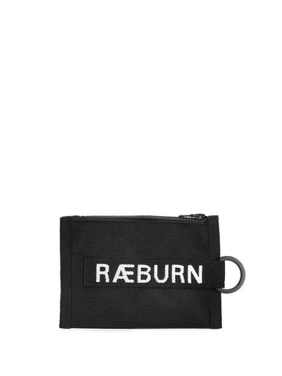Raeburn Ræburn Zip Wallet In Black