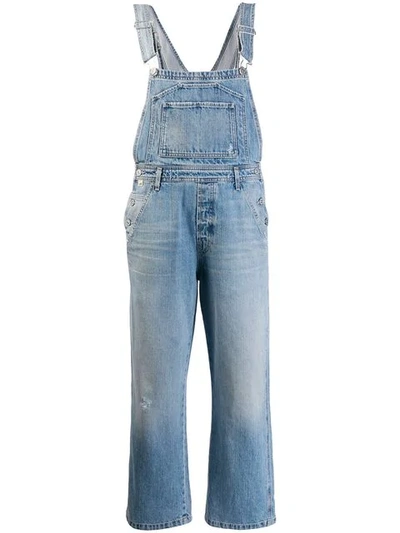 Citizens Of Humanity Cropped Dungarees - Blue