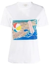 Isa Arfen Dive Print T-shirt - White