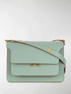 Marni Multi Compartment Tote Bag In Green