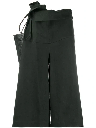 Lemaire Tie Waist Trousers - Green
