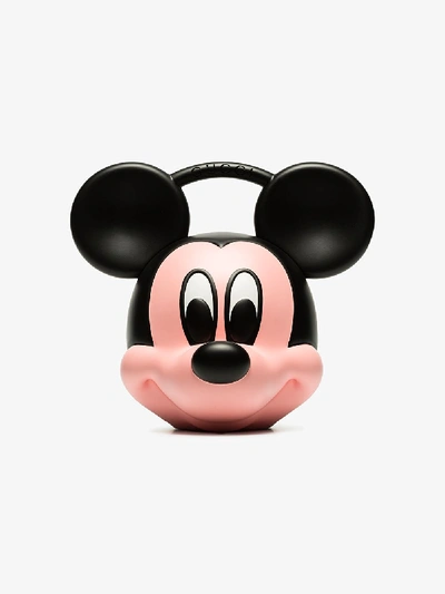 Gucci Mickey Mouse Top Handle Bag In Black