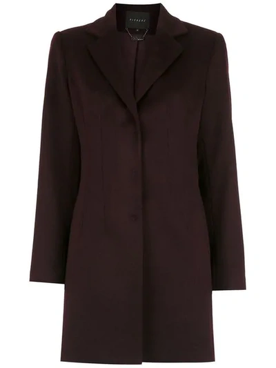 Alcaçuz Liberar Coat In Red