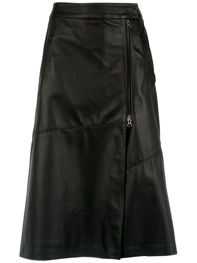 Alcaçuz Juno Midi Skirt - Black