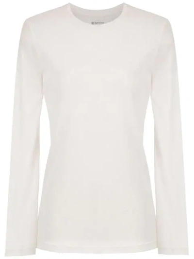 Osklen Long Sleeved Top In White