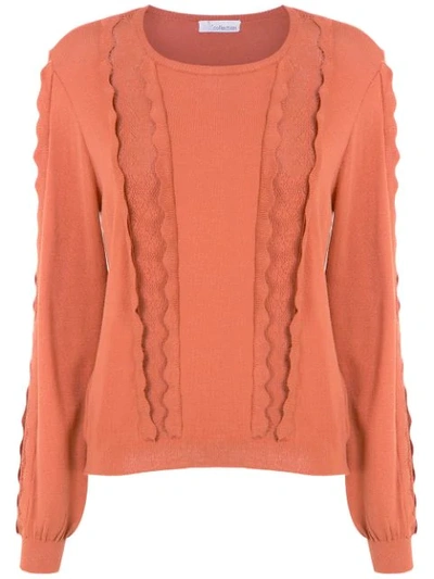 Nk Knitted Top In Orange